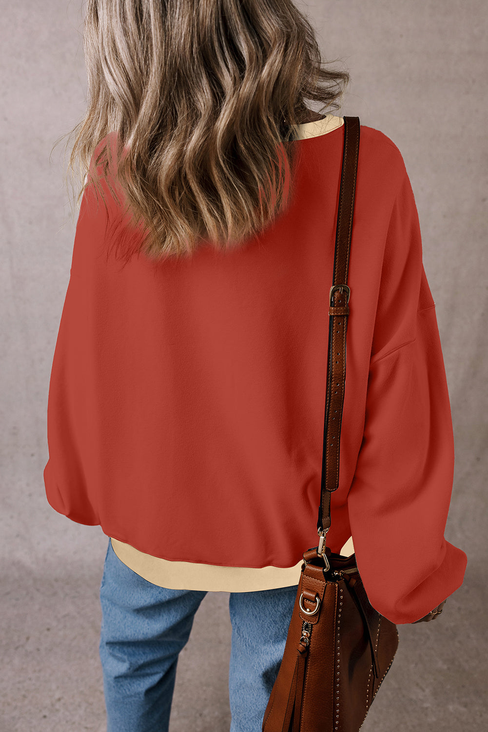 Abigail Drop Shoulder Oversized Sweatshirt